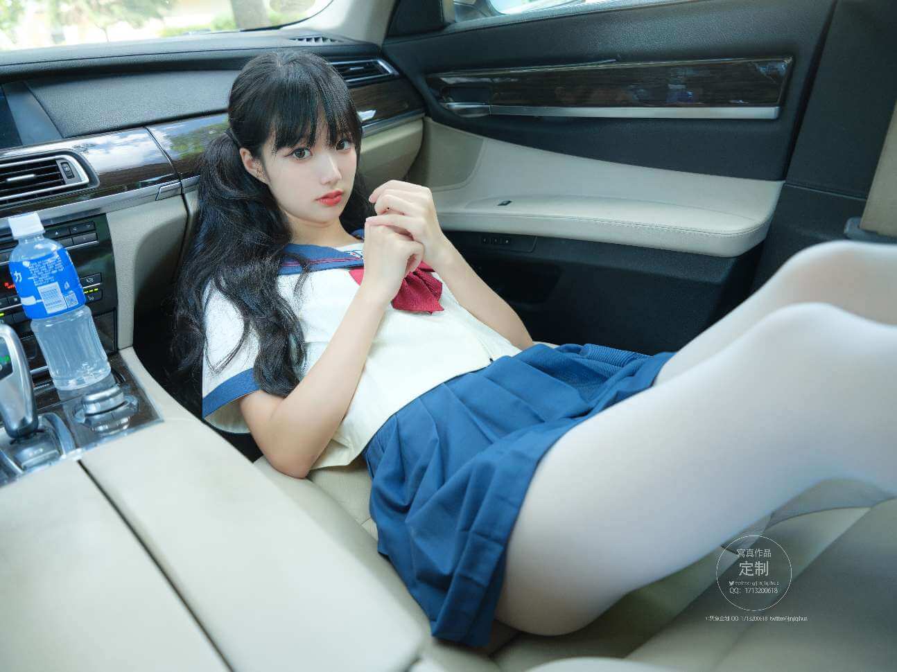 图片[3]-紧急企划 NO.023 一只喵喵梓 车内白丝[88P1V]-虎绰