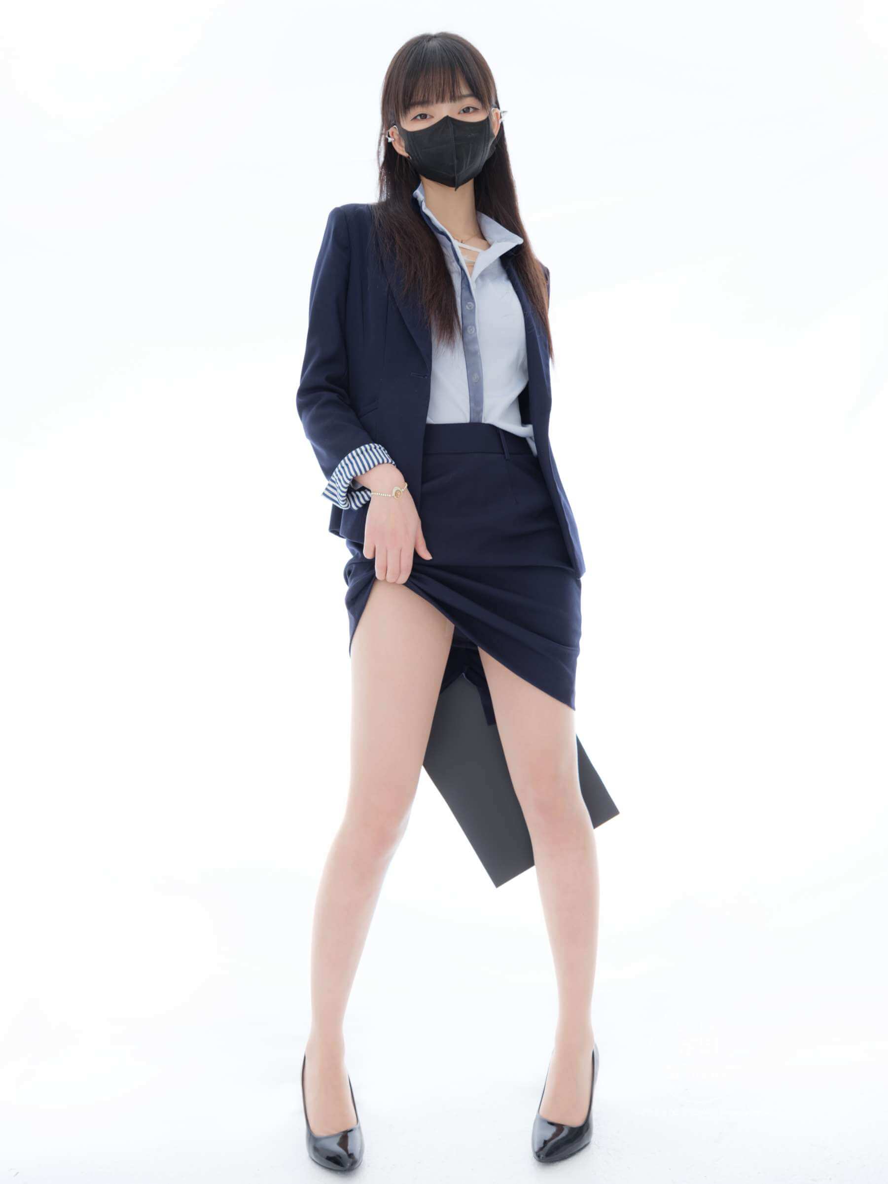 图片[2]-紧急企划 EX.002 见希w 肉丝OL[55P]-虎绰