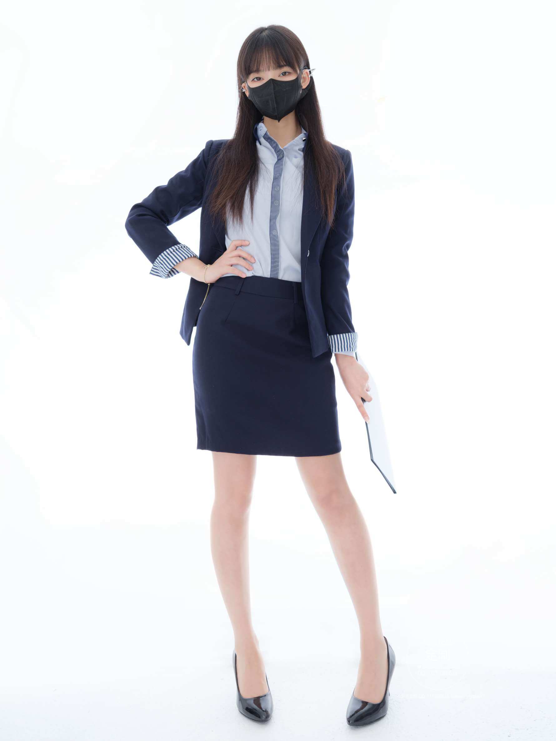 紧急企划 EX.002 见希w 肉丝OL[55P]-虎绰