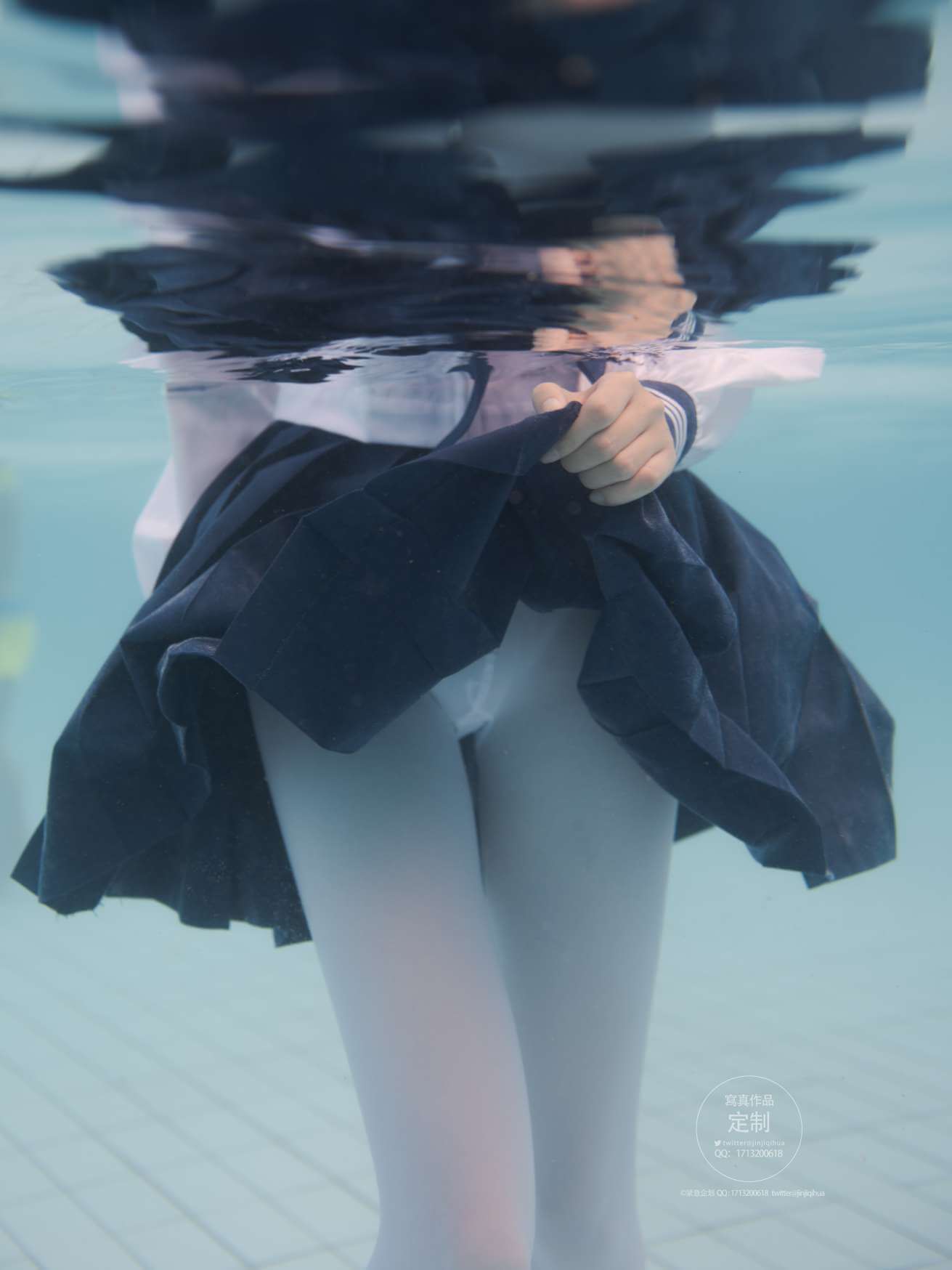 紧急企划 Y.003 咦咿yiyiyiyiyi 水下JK白丝[88P1V]-虎绰