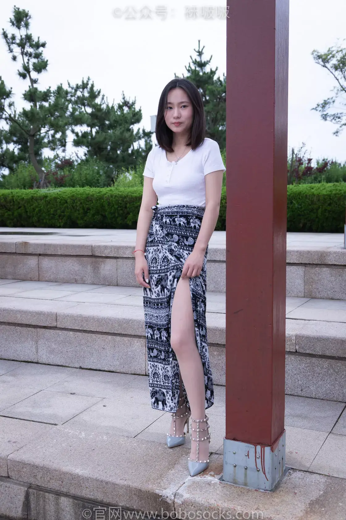 图片[3]-袜啵啵014期：思思-华伦天奴高跟鞋、肉丝（脚尖加固款）-虎绰