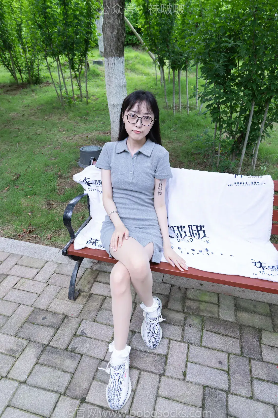 图片[2]-袜啵啵019期：稚予-椰子、白棉袜、肉丝（脚尖加固款）-虎绰