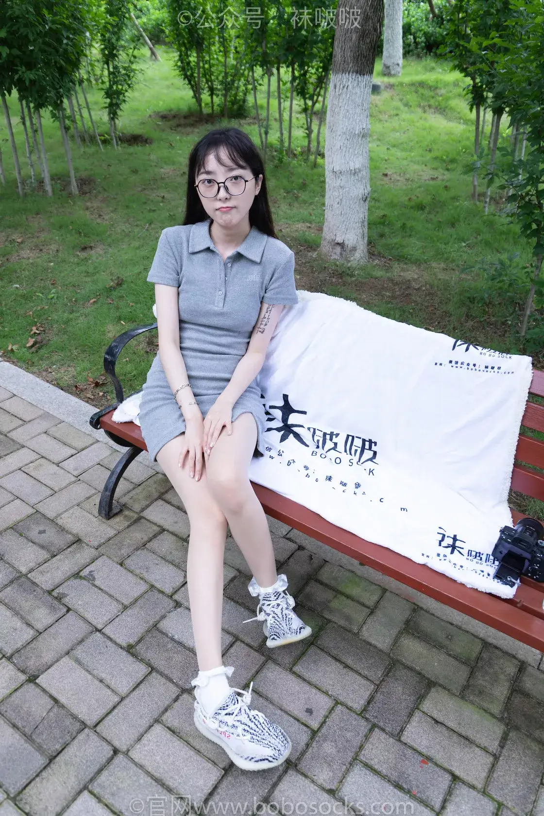 图片[3]-袜啵啵019期：稚予-椰子、白棉袜、肉丝（脚尖加固款）-虎绰