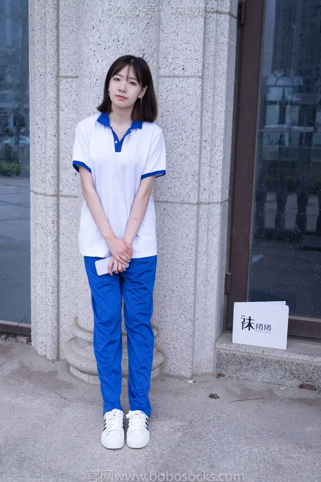 图片[3]-袜啵啵022期：小甜豆-校服、贝壳头、白棉袜、肉丝（脚尖加固款）-虎绰