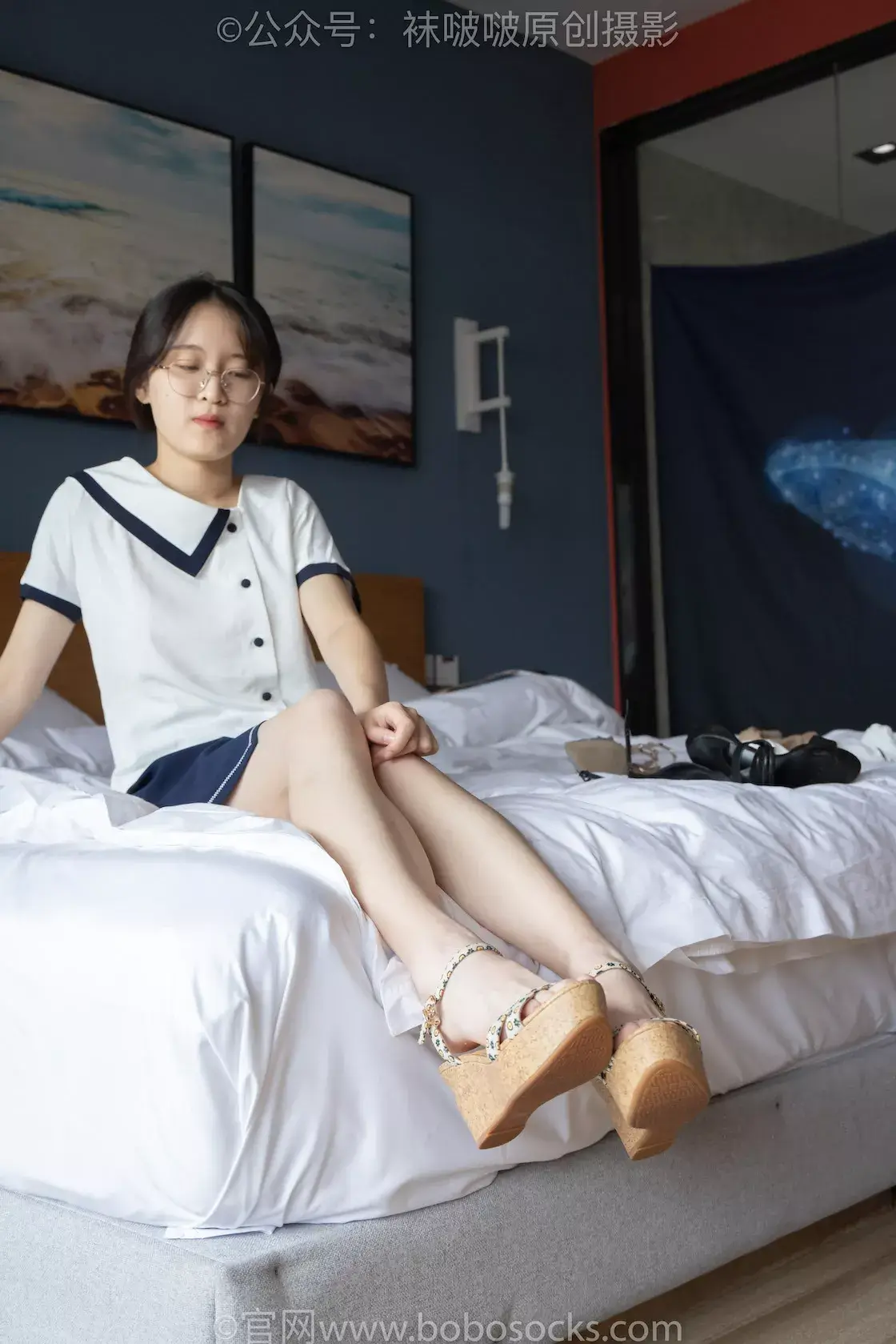 积分限定作品012期：熊熊-高跟鞋、高跟凉鞋、肉丝（脚尖透明款）、裸足、超近景特写-虎绰