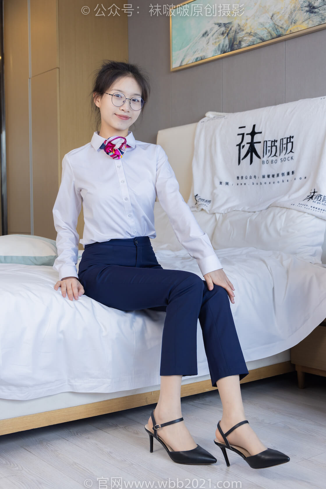 袜啵啵401期：芝士-高跟鞋、肉丝（脚尖微加固款）、裸足、银行制服裤里丝-虎绰