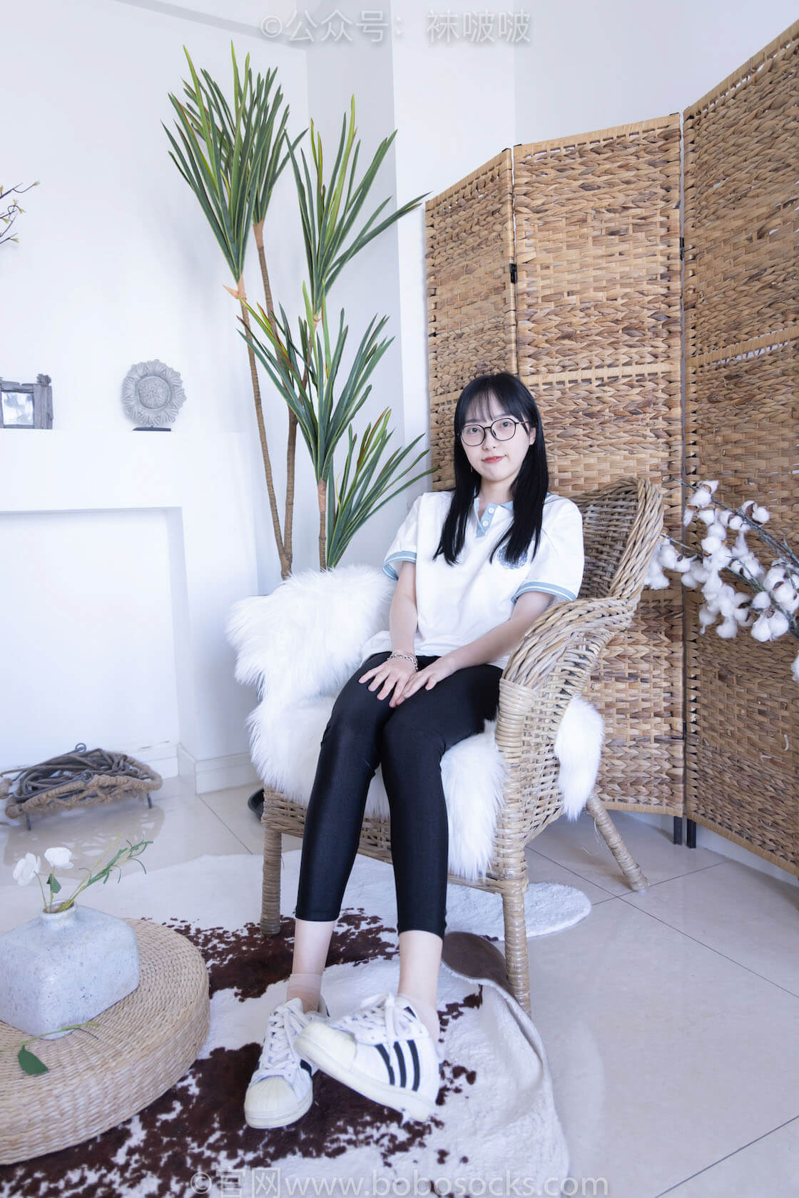 袜啵啵044期：稚予-贝壳头、匡威帆布鞋、短肉丝（脚尖加固款）-虎绰