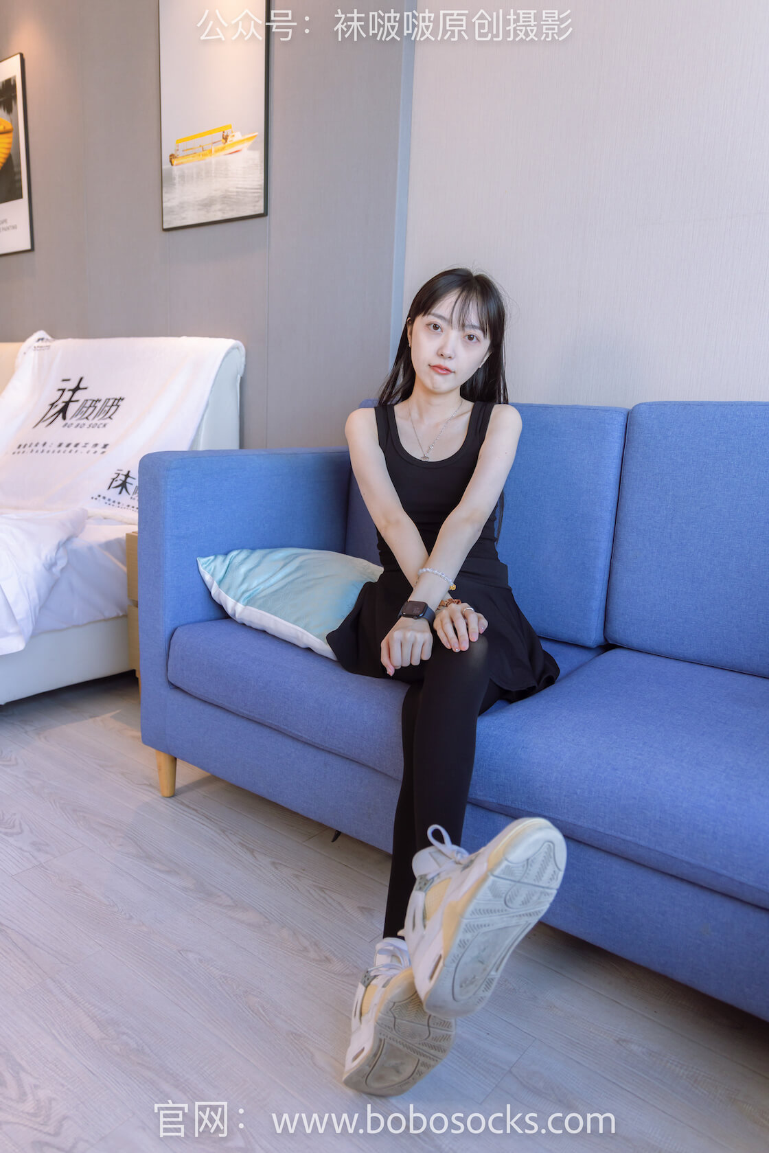 袜啵啵130期：稚予-两双穿脏篮球鞋（AJ4、AJ11）、厚黑丝-虎绰