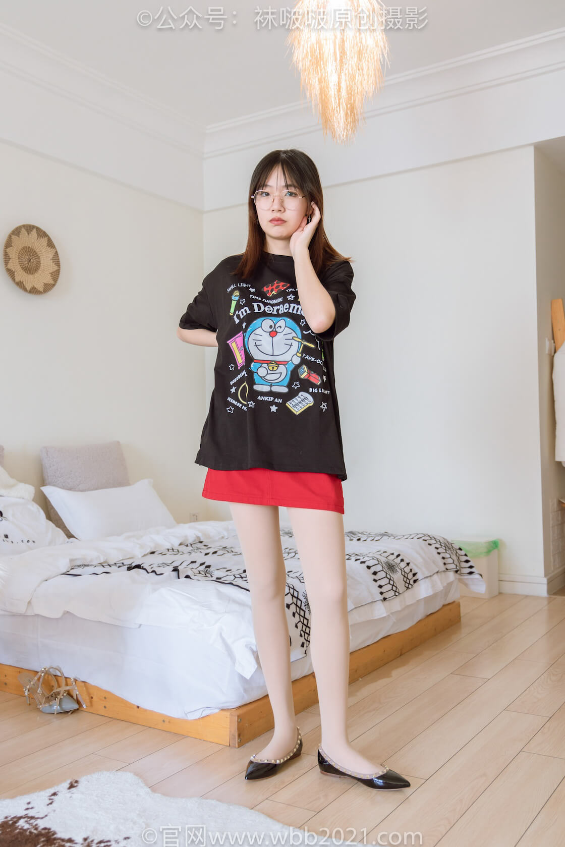 袜啵啵积分限定作品027期：小甜豆-平底鞋、厚肉丝-虎绰