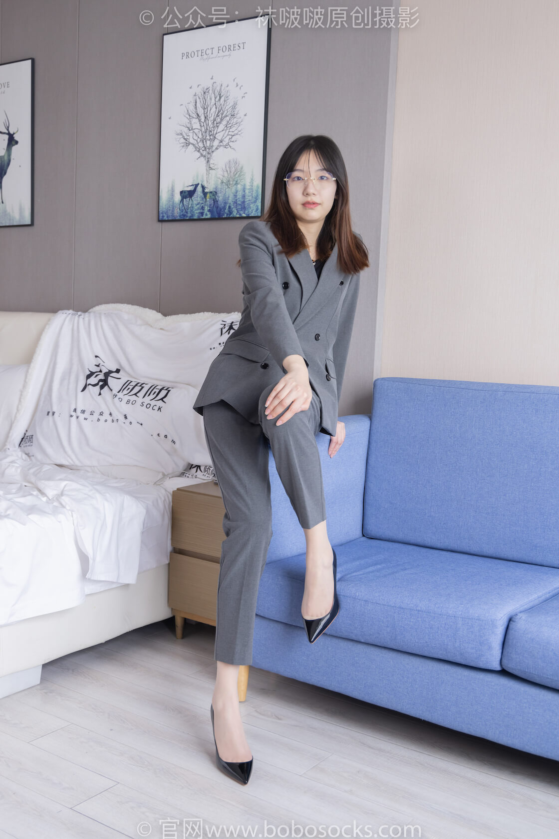 袜啵啵172期：小甜豆-高跟鞋、肉丝（脚尖加固款）、ol风-虎绰