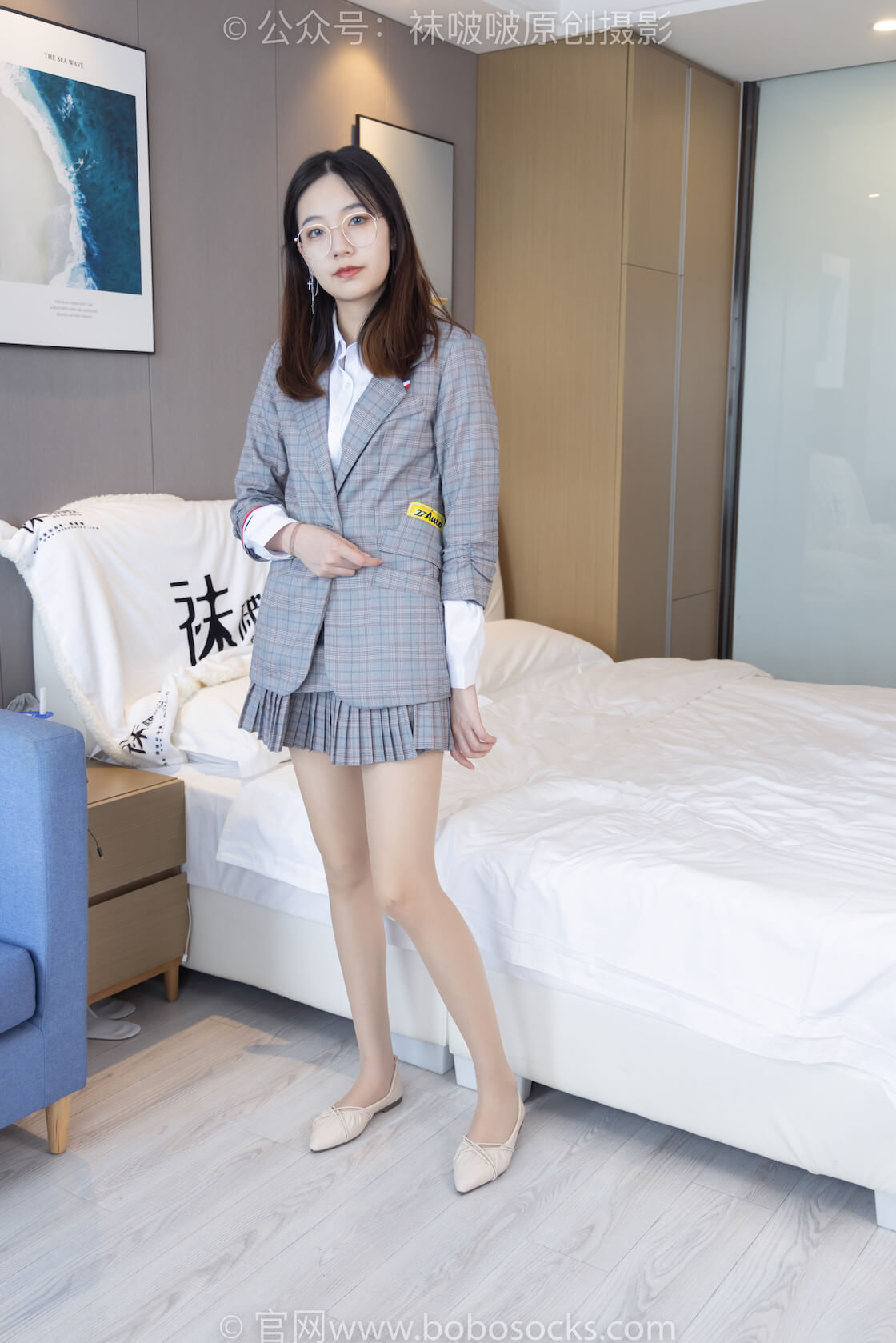 袜啵啵183期：小甜豆-平底鞋、肉丝（脚尖加固款）-虎绰