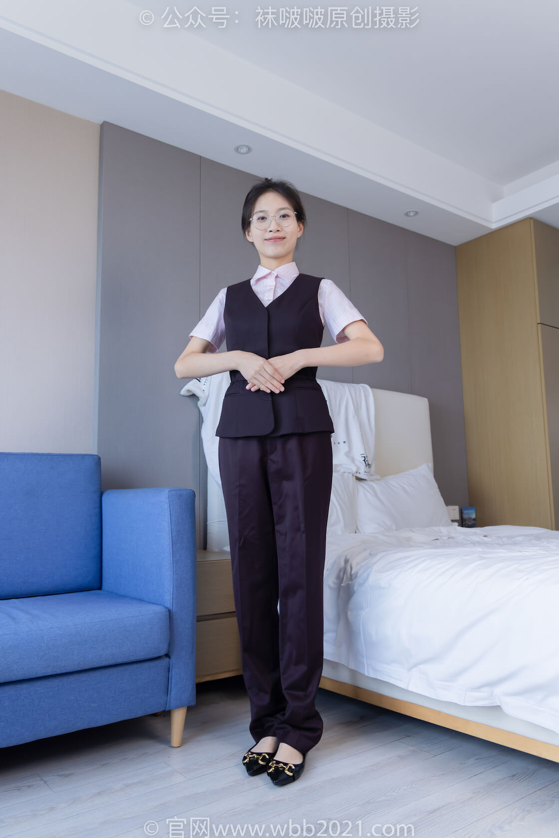 袜啵啵271期：芝士-平底鞋、短肉丝（脚尖加固款）、银行制服-虎绰