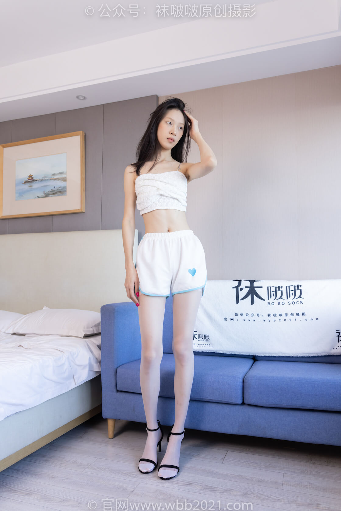 袜啵啵360期：雪糕-高跟鞋、白丝（脚尖加固款）、灰丝（脚尖加固款）-虎绰