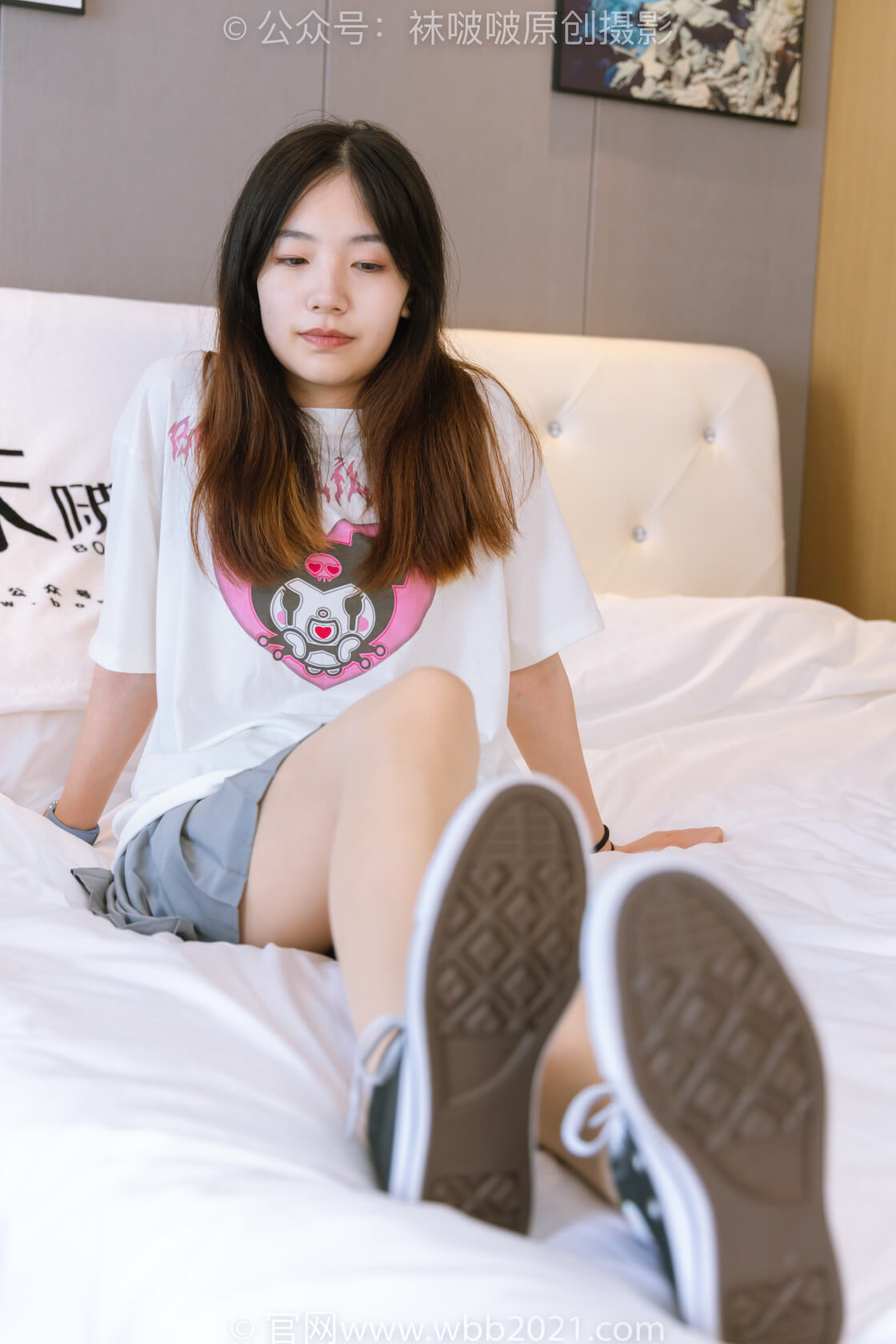 袜啵啵405期：小甜豆-匡威板鞋、肉丝（脚尖加固款）-虎绰