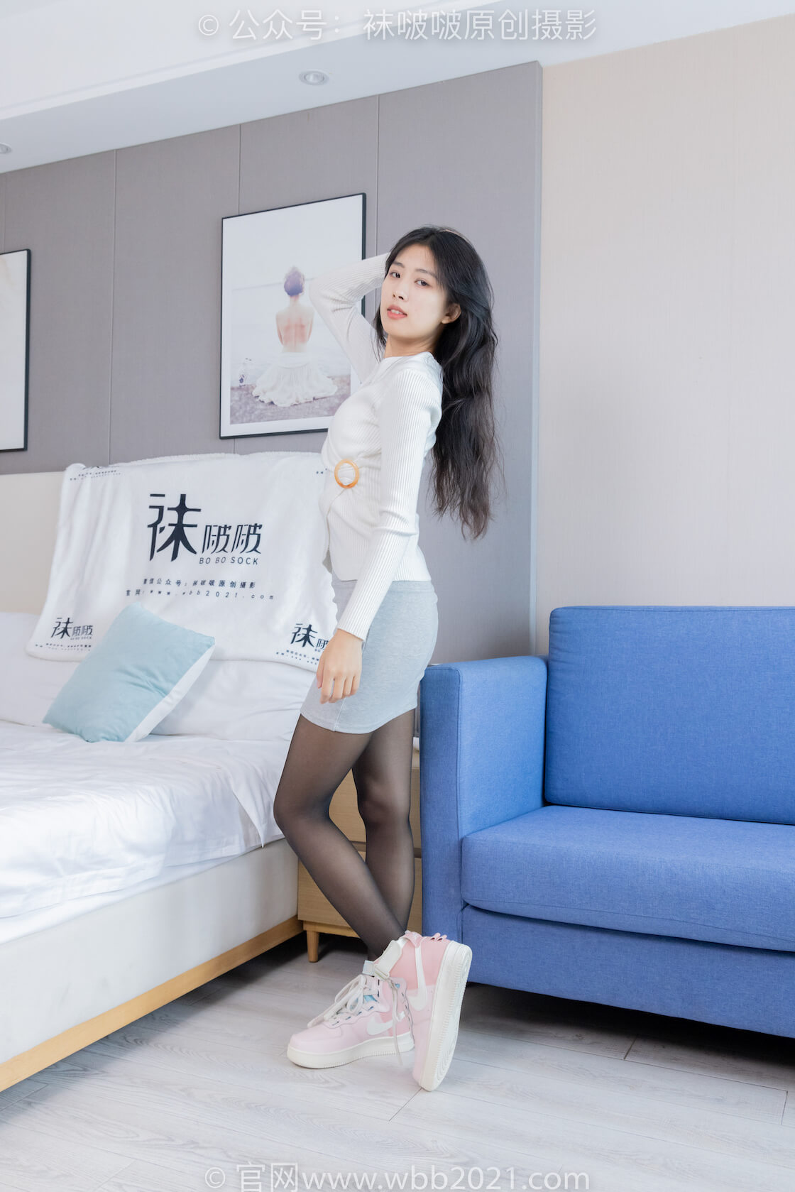 袜啵啵462期：奶油-板鞋、厚肉丝、黑丝（脚尖加固款）-虎绰