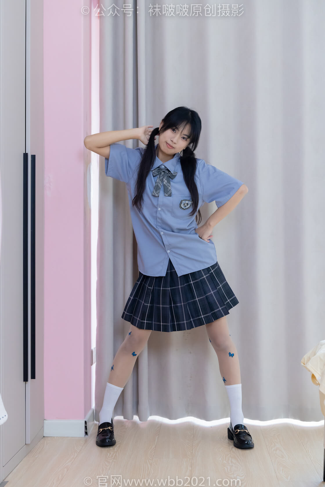 袜啵啵508期：奶油-皮鞋、白棉袜、蝴蝶薄肉丝（脚尖微加固款）、jk制服、袜啵啵、NtZ0.jpg