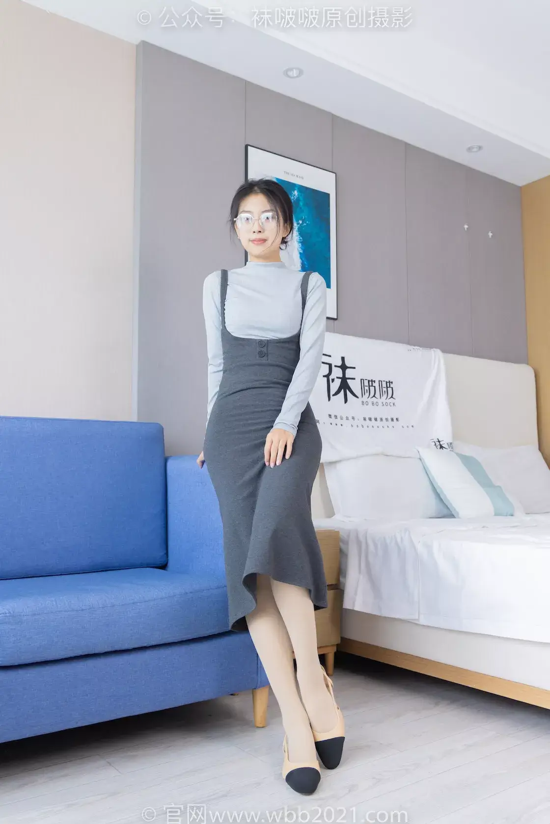 图片[4]-袜啵啵298期：奶油-高跟鞋、平底鞋、厚肉丝、薄黑丝（脚尖加固款）-虎绰