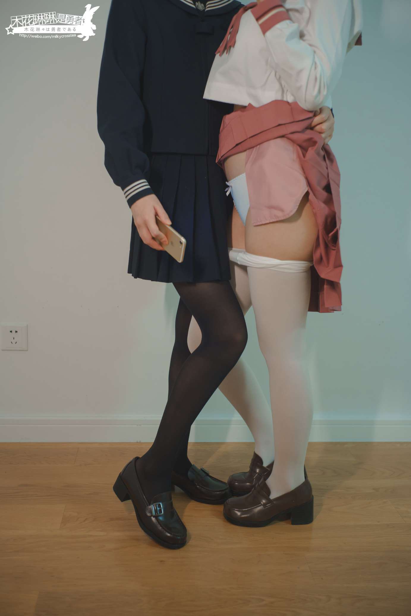 木花琳琳是勇者 NO.053 女子校生双人-虎绰