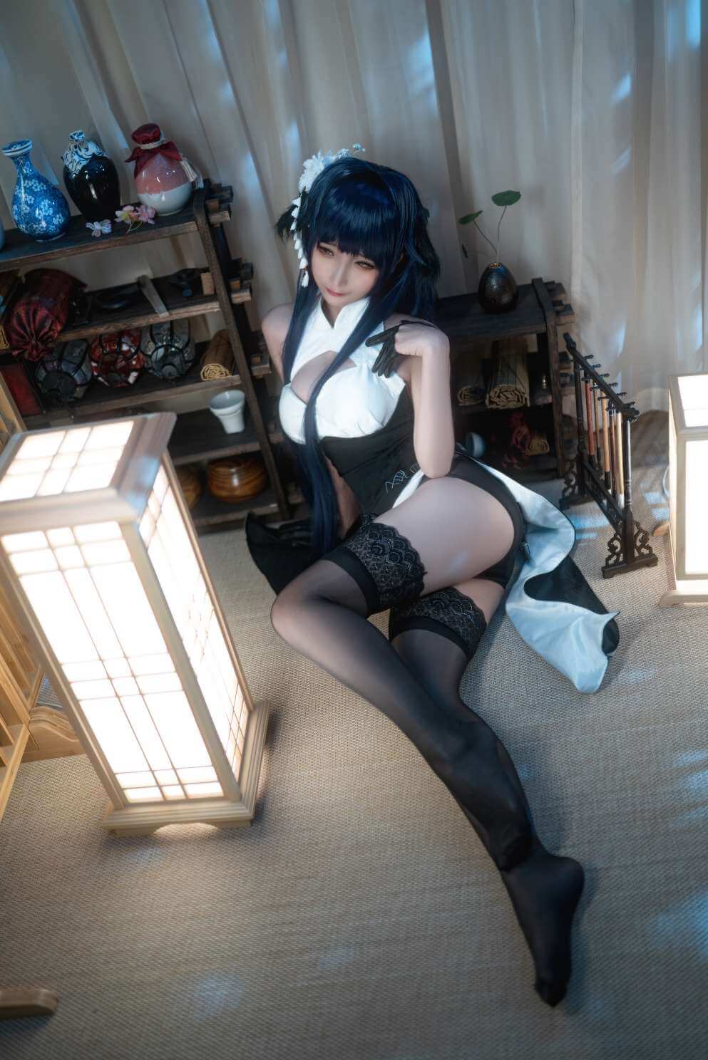 蠢沫沫 NO.076 吾妻旗袍-虎绰