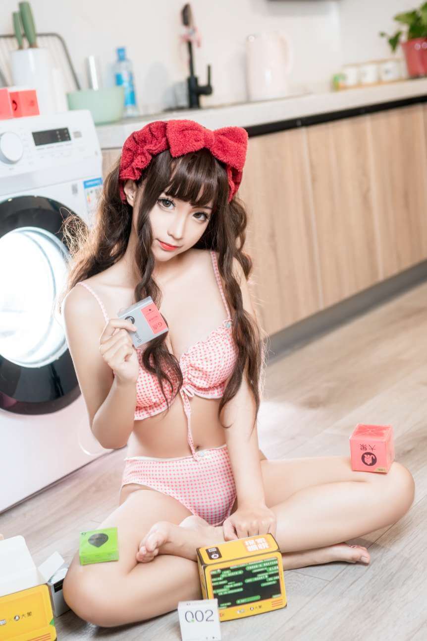 图片[2]-蠢沫沫 NO.078 红内衣-虎绰