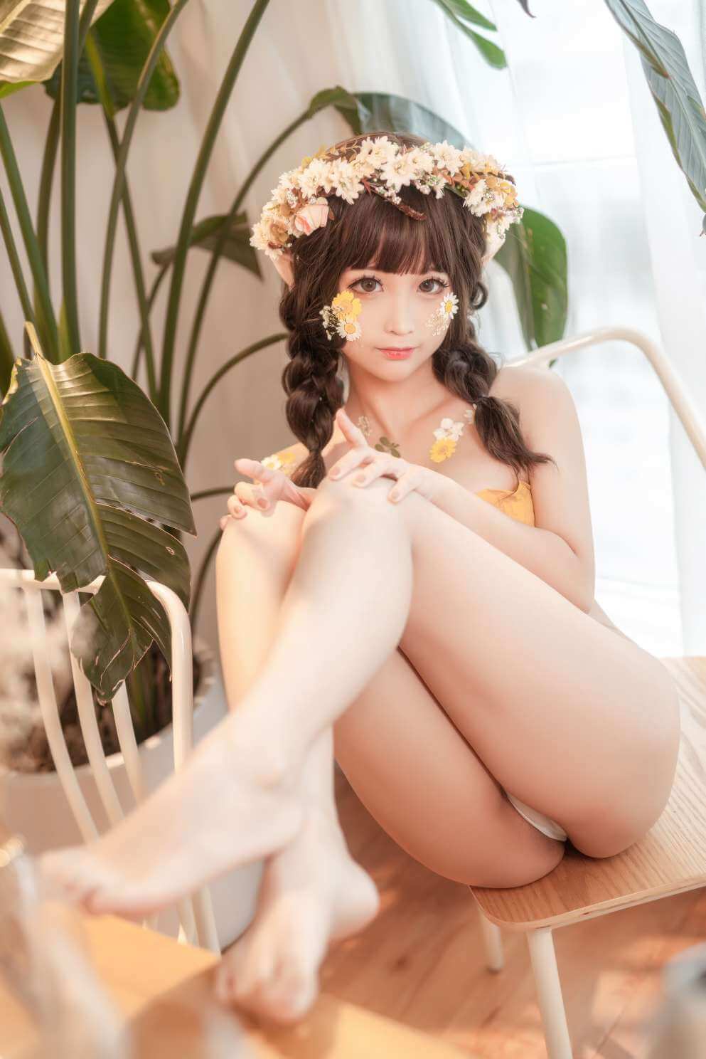 蠢沫沫 NO.131 尖耳国度 花精灵-虎绰