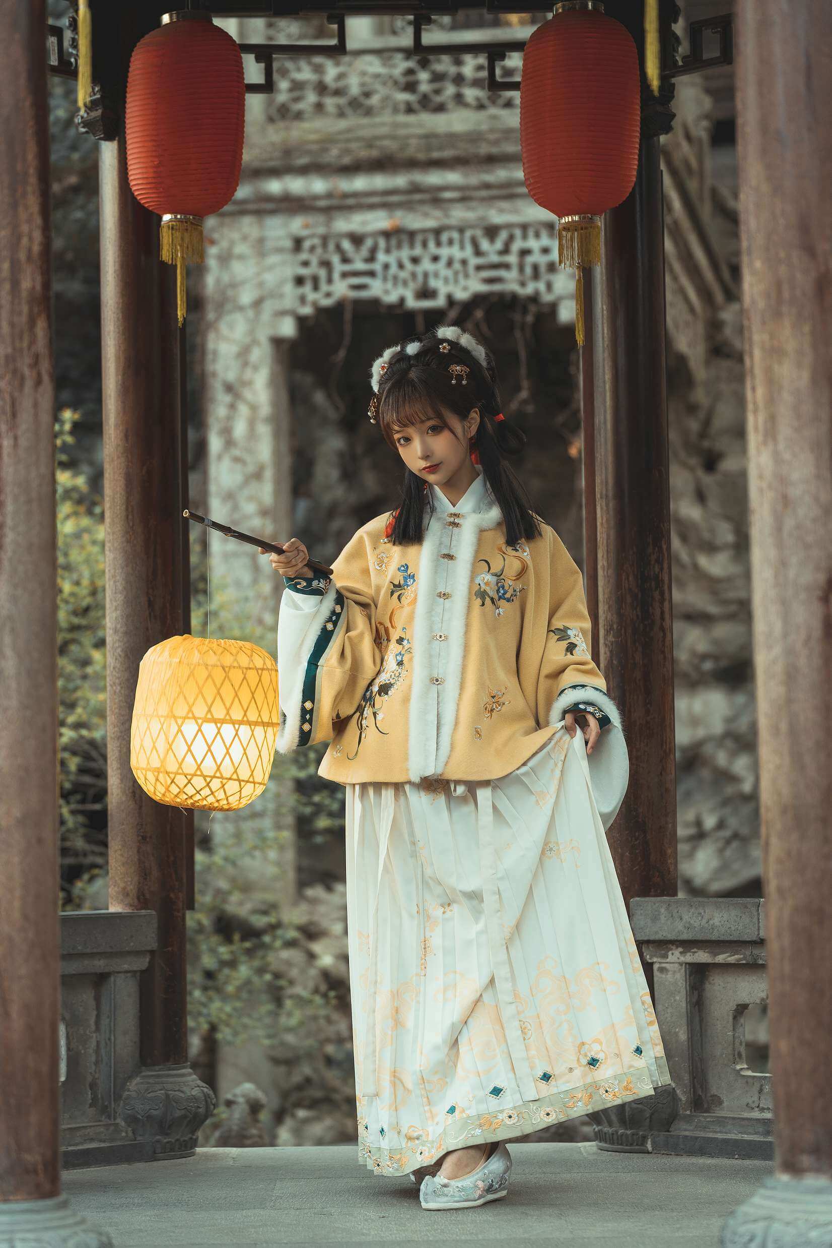 蠢沫沫 NO.149 汉服私影-虎绰