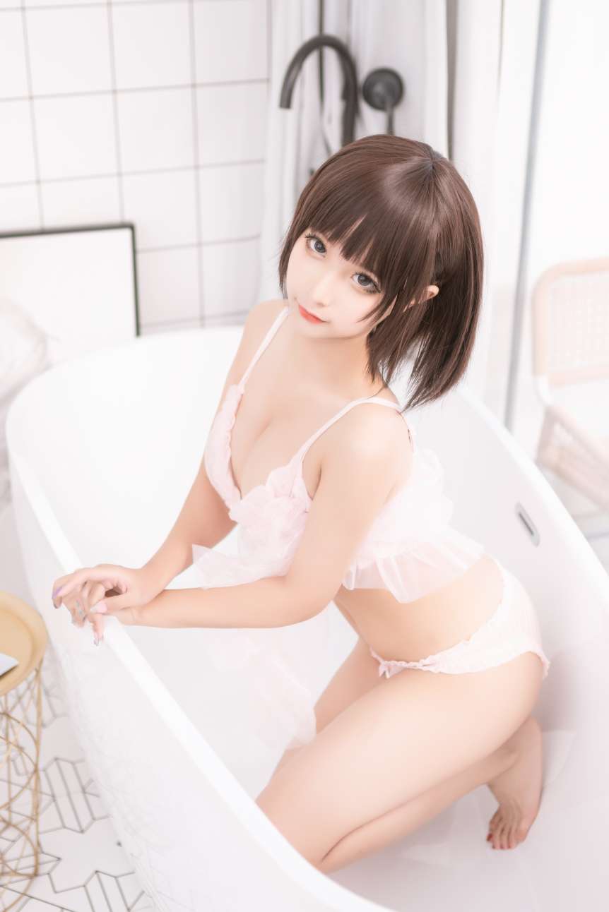 图片[2]-蠢沫沫 NO.179 沫沫真爱版 粉纱-虎绰