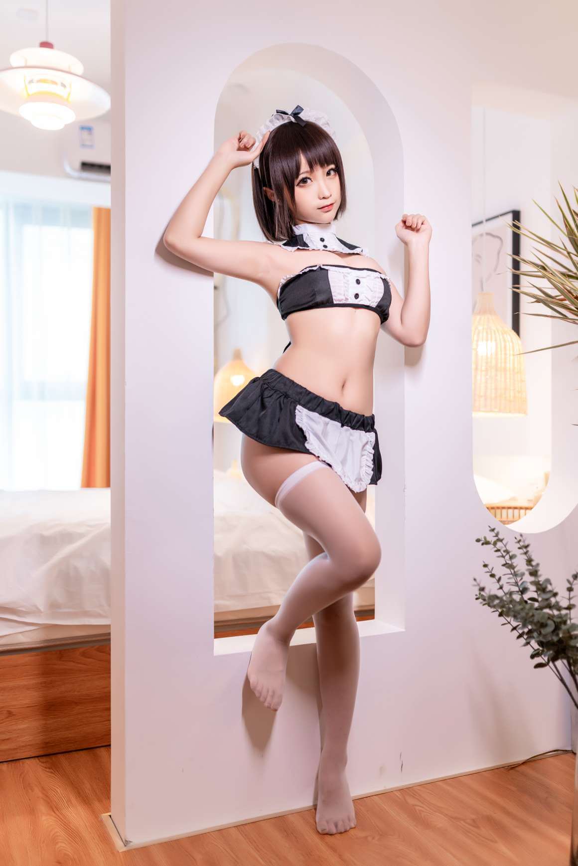 图片[3]-蠢沫沫 NO.181 沫沫真爱版 撩汉女仆-虎绰