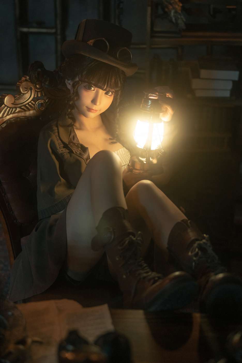 蠢沫沫 NO.209 蒸汽少女-虎绰