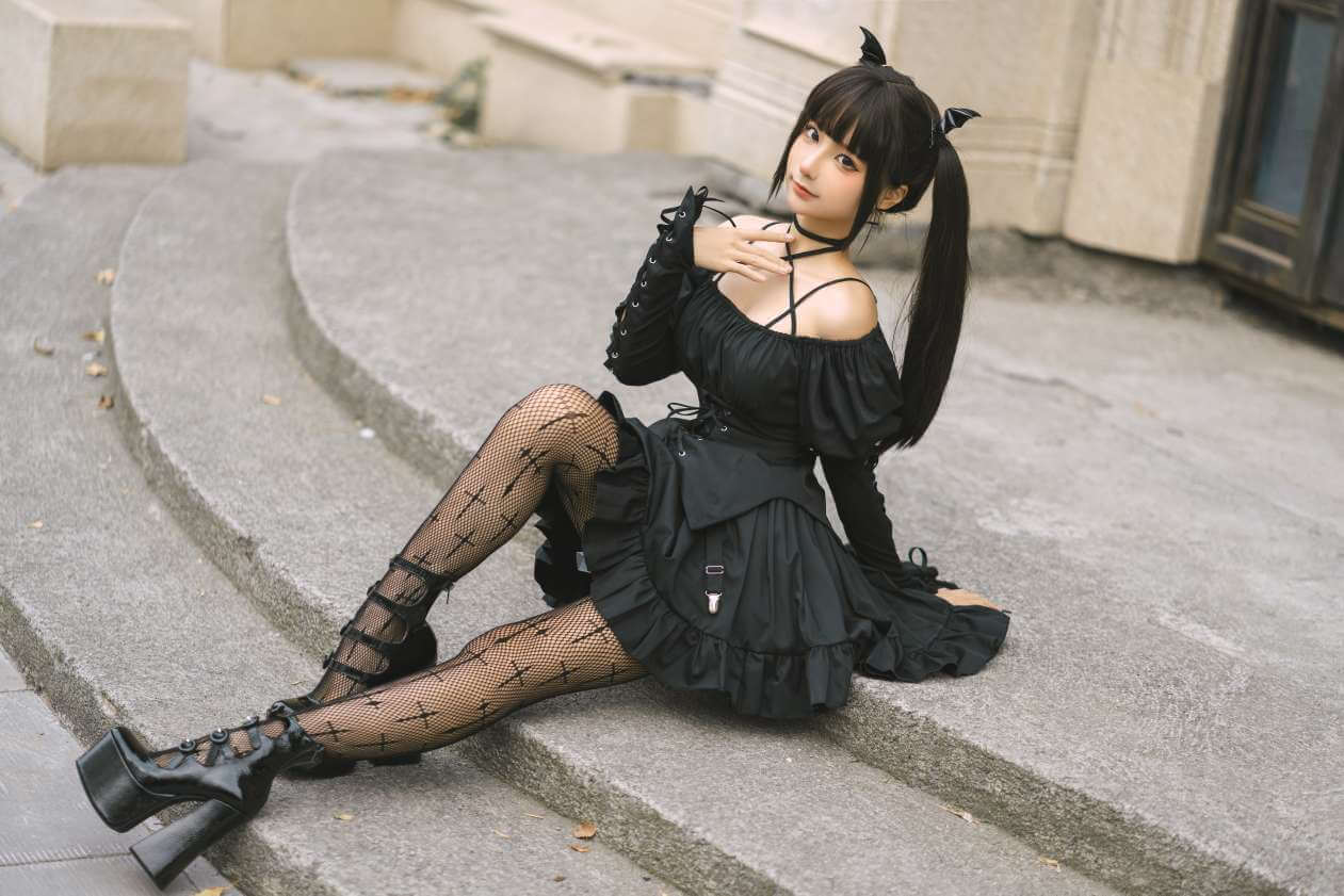 图片[2]-蠢沫沫 NO.211 双马尾小恶魔-虎绰