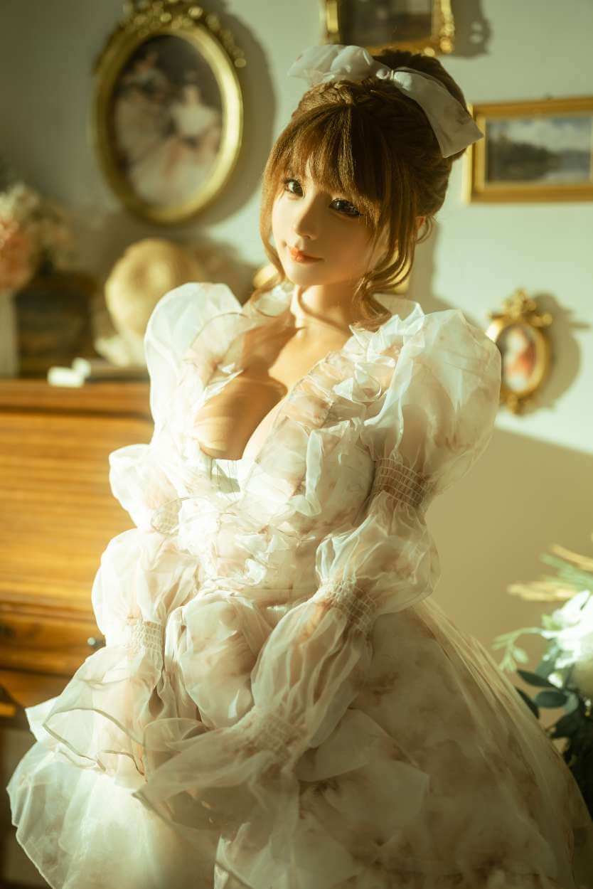 图片[3]-蠢沫沫 NO.256 欧式女仆-虎绰