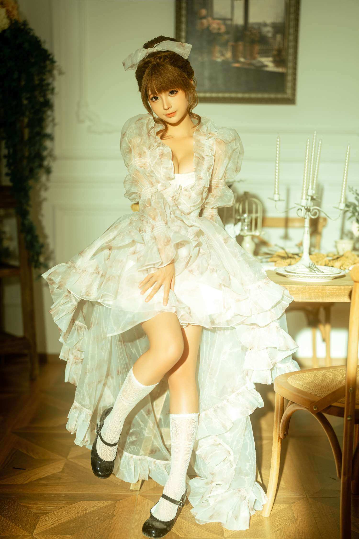 图片[2]-蠢沫沫 NO.256 欧式女仆-虎绰