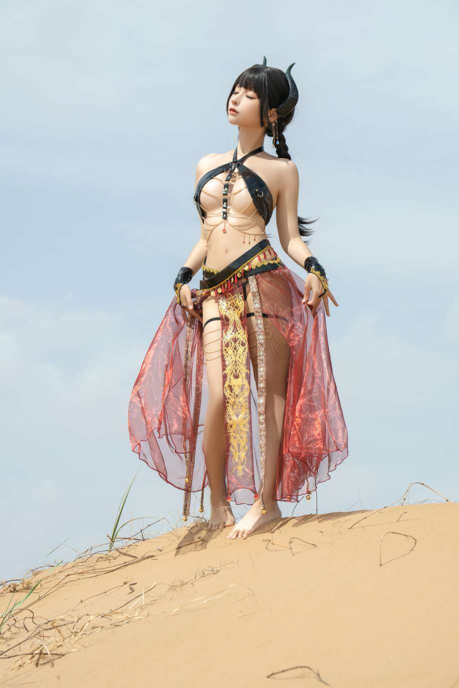 图片[1]-蠢沫沫 NO.259 沙漠魅魔-虎绰