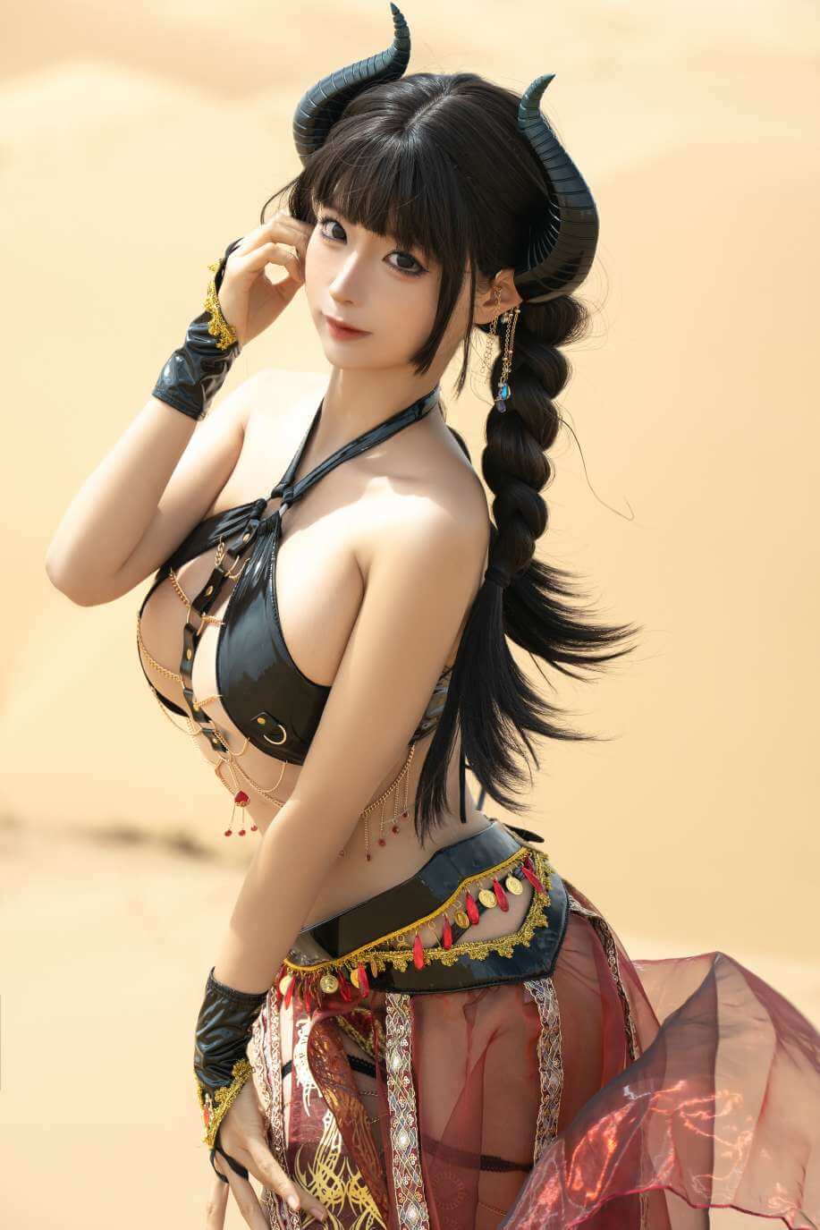 蠢沫沫 NO.259 沙漠魅魔-虎绰