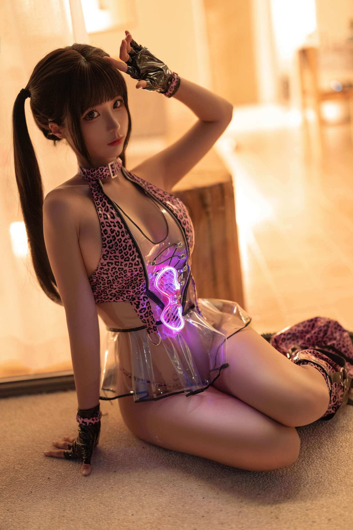 图片[3]-蠢沫沫 NO.262 透明泳裙-虎绰