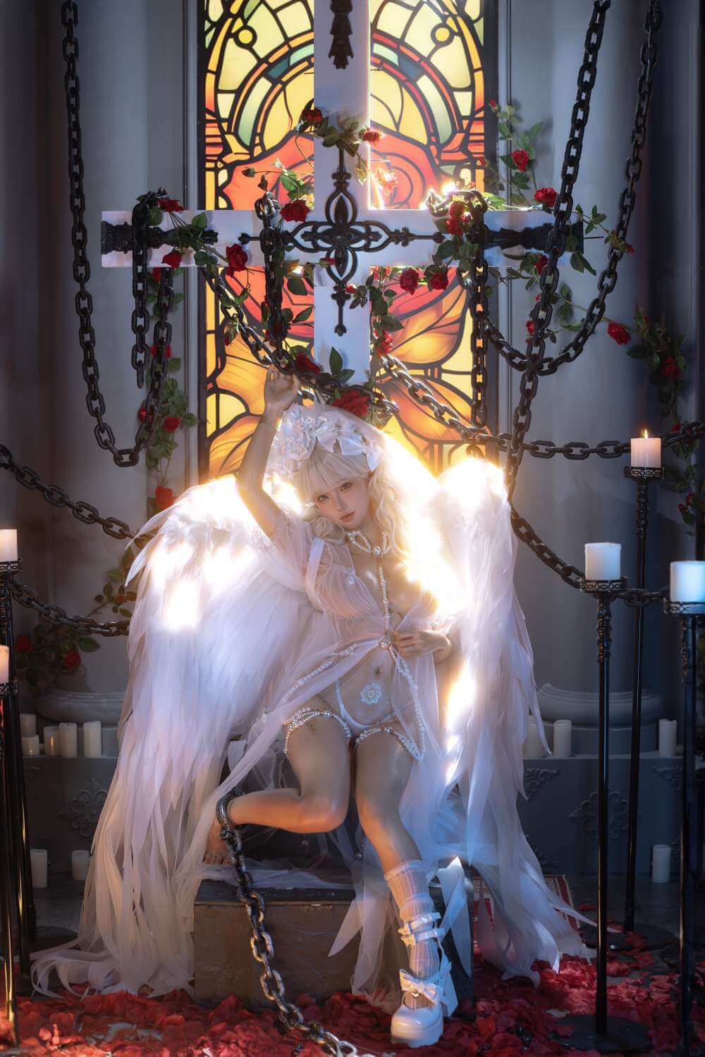 蠢沫沫 NO.314 坠天使-虎绰