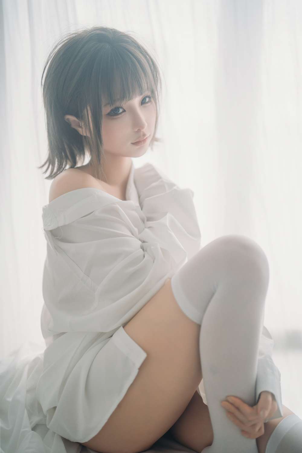 图片[1]-蠢沫沫 NO.321 衬衫窝-虎绰