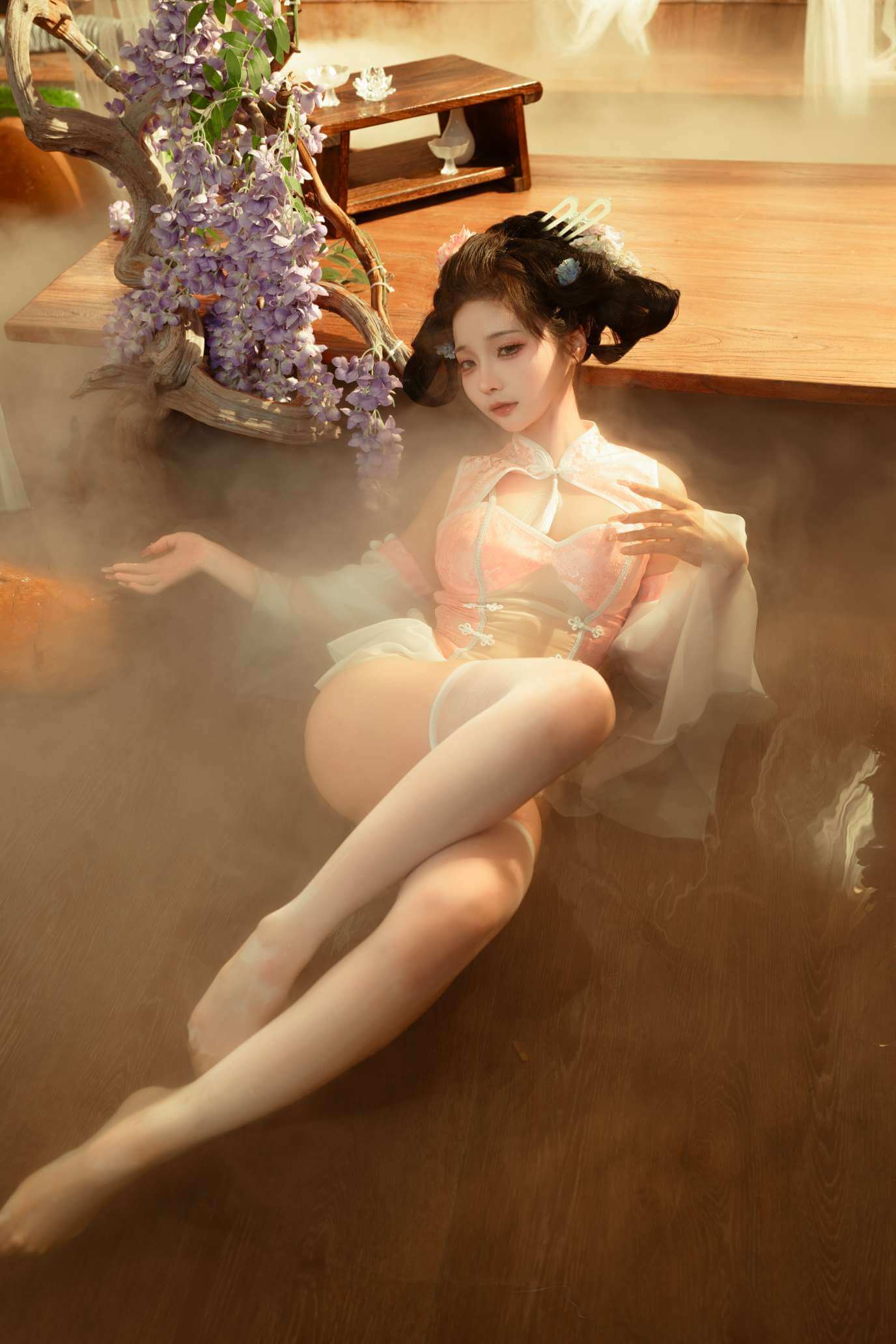 蠢沫沫 NO.328 蔻 少女后庭-虎绰