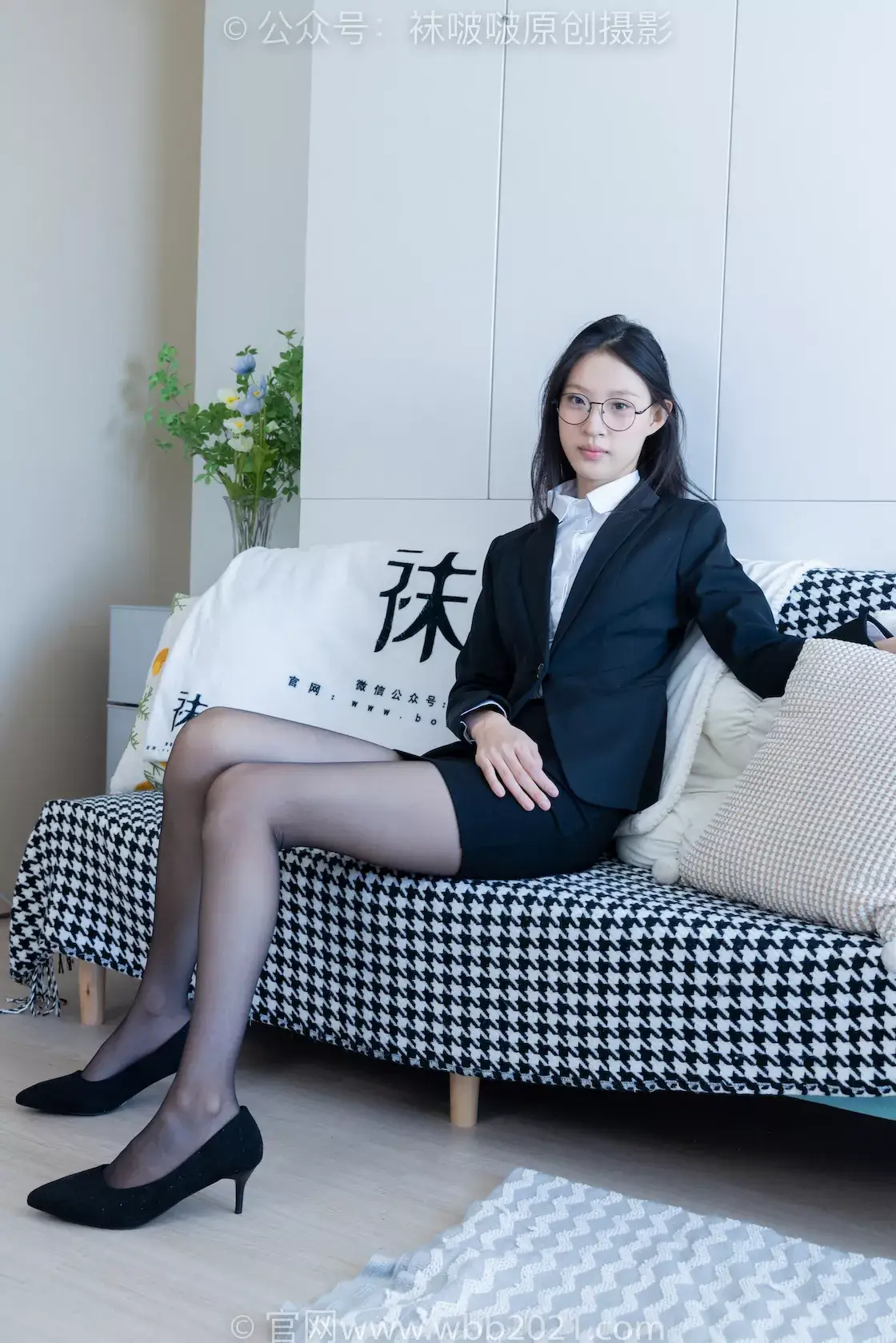 图片[3]-袜啵啵327期：雪糕-高跟鞋、黑丝（脚尖微加固款）、ol风-虎绰