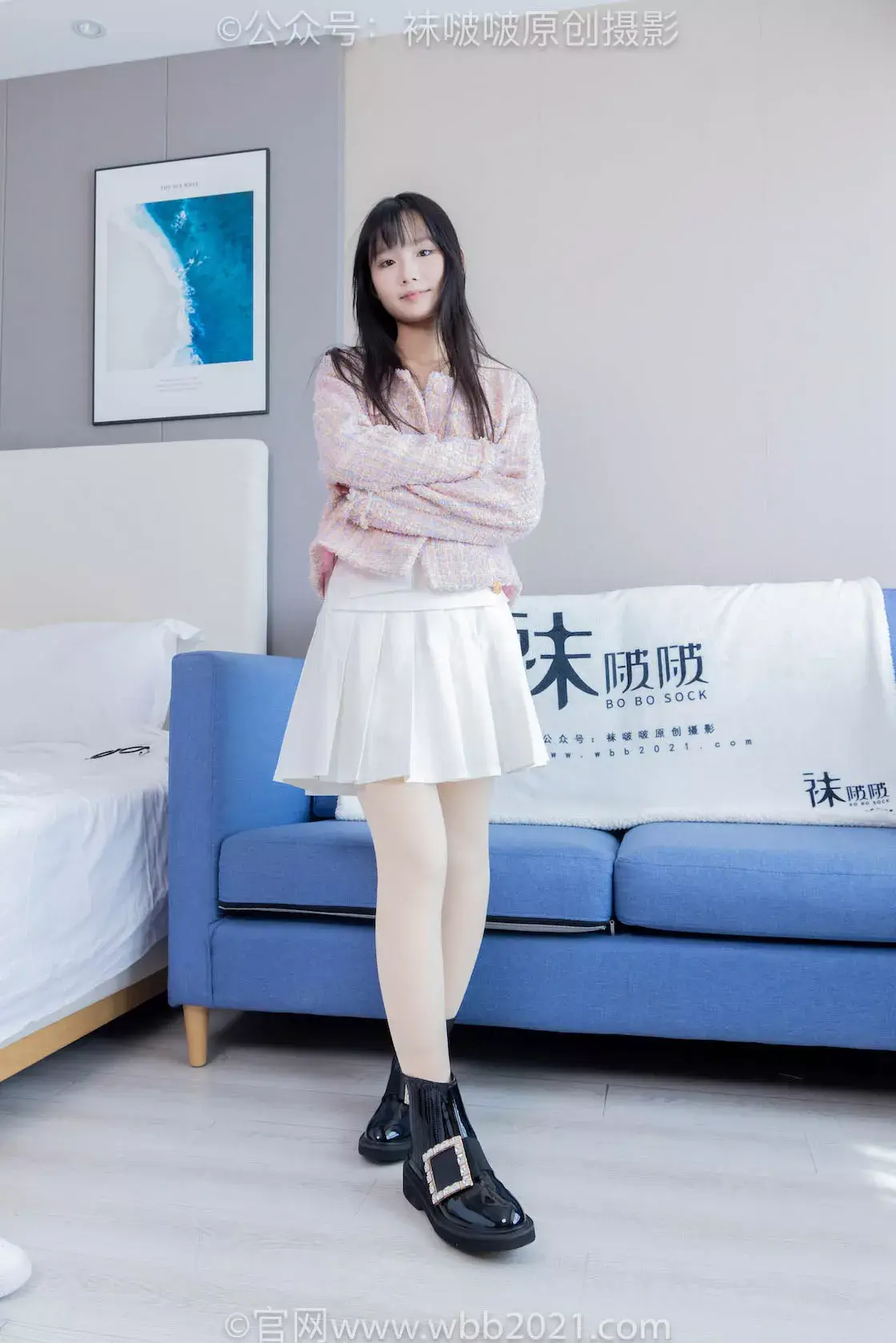 图片[5]-袜啵啵438期：甜甜圈-皮鞋、板鞋、白棉袜、黑色踩脚袜、肉色踩脚袜-虎绰