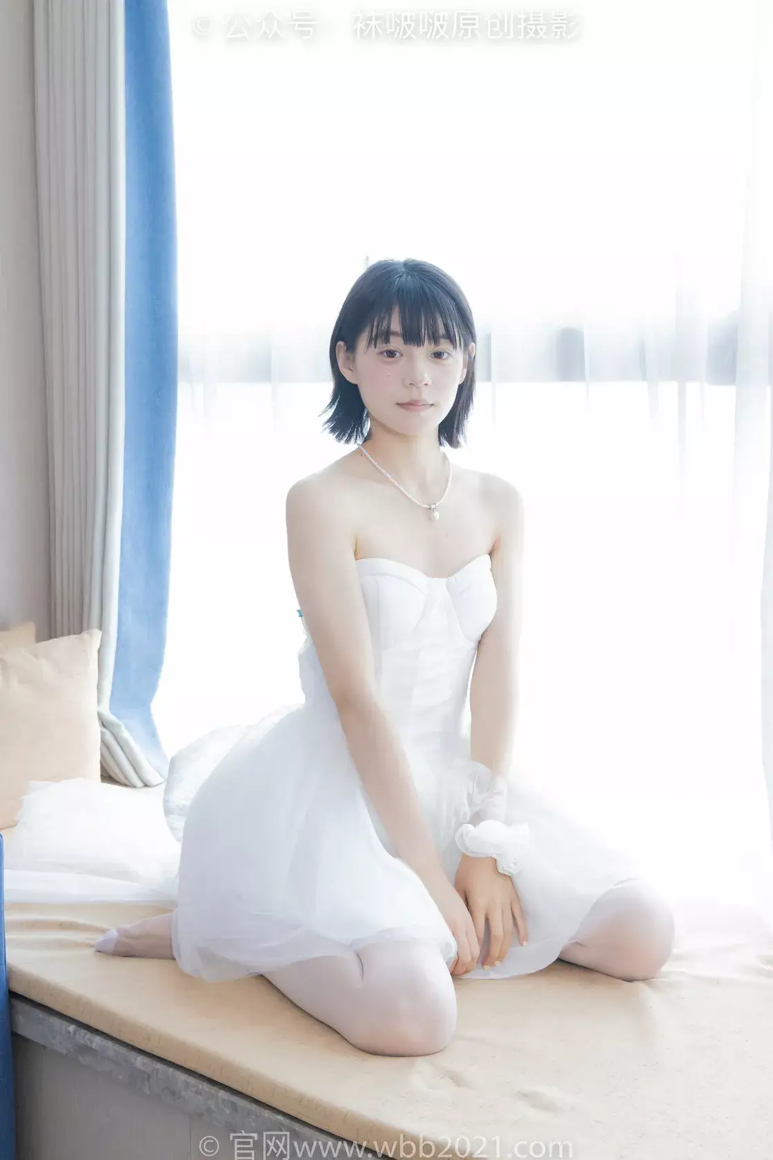 图片[4]-袜啵啵443期：糯米-高跟鞋、白丝（脚尖加固款）、裸足-虎绰