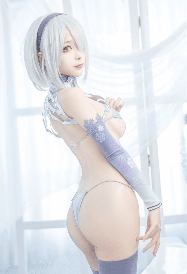 蠢沫沫–NO.147 2B-冰雪 [35P-301MB]