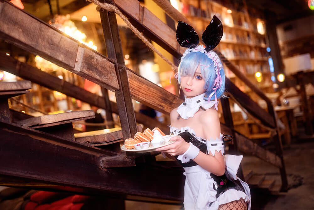 蠢沫沫 蕾姆兔女郎 [41P-549MB]