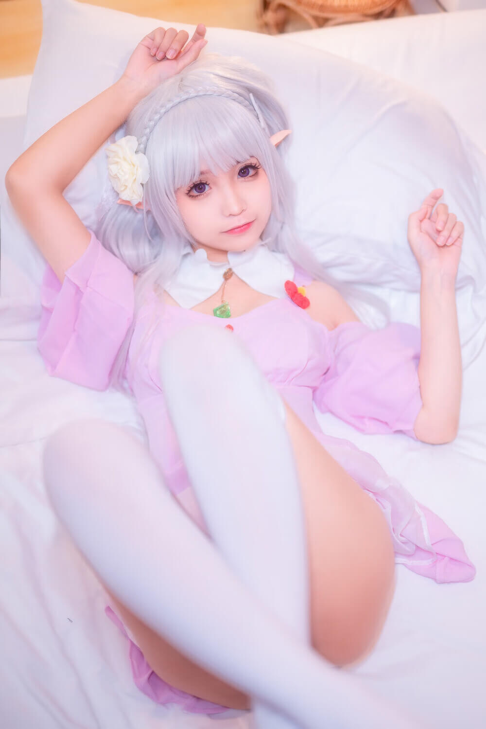 蠢沫沫 艾米莉亚的睡衣 [40P-486MB]