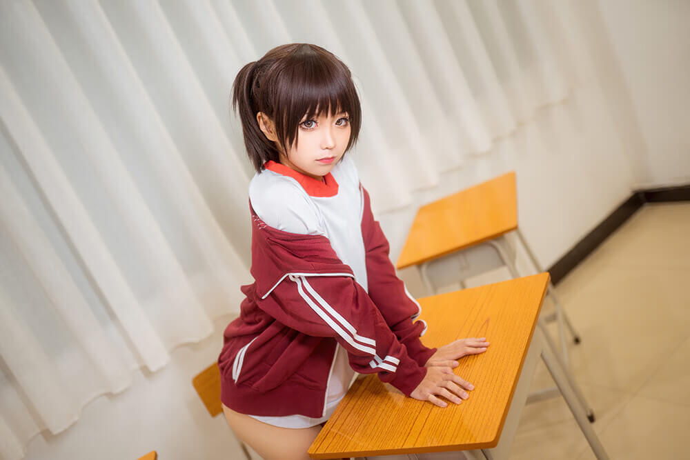 蠢沫沫 体操服红 [45P-420MB]