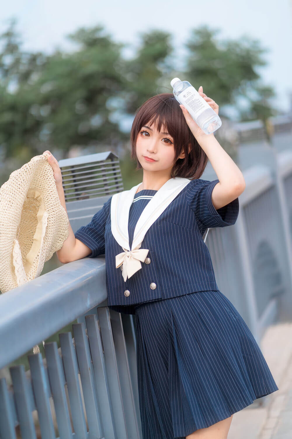 蠢沫沫 NO.003 JK制服-虎绰