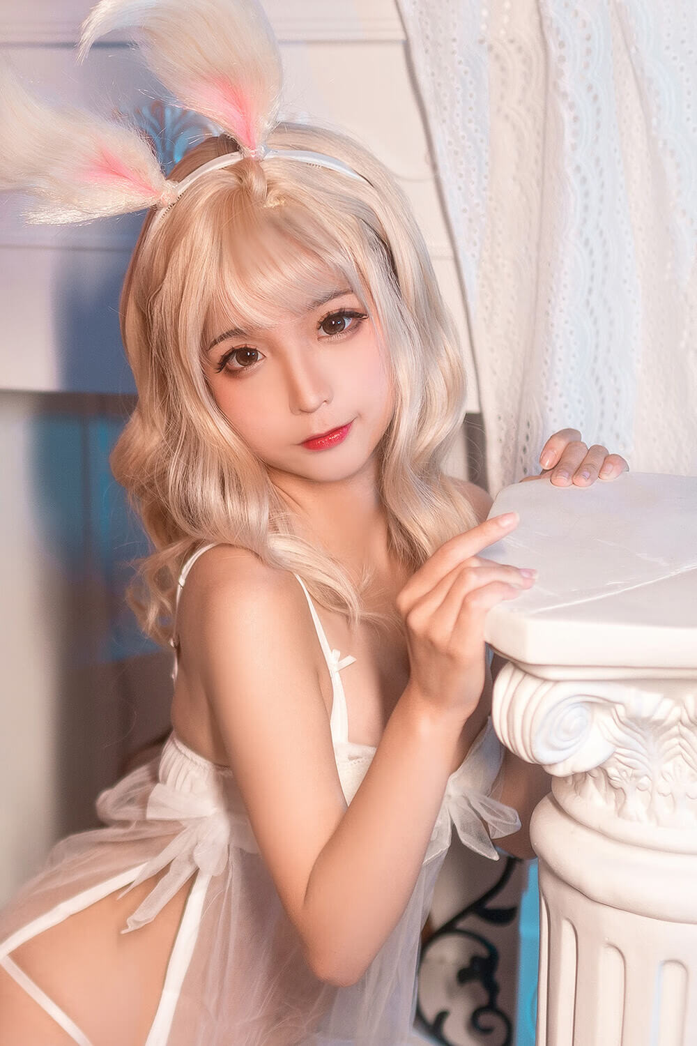 蠢沫沫 NO.058 小白兔子-虎绰