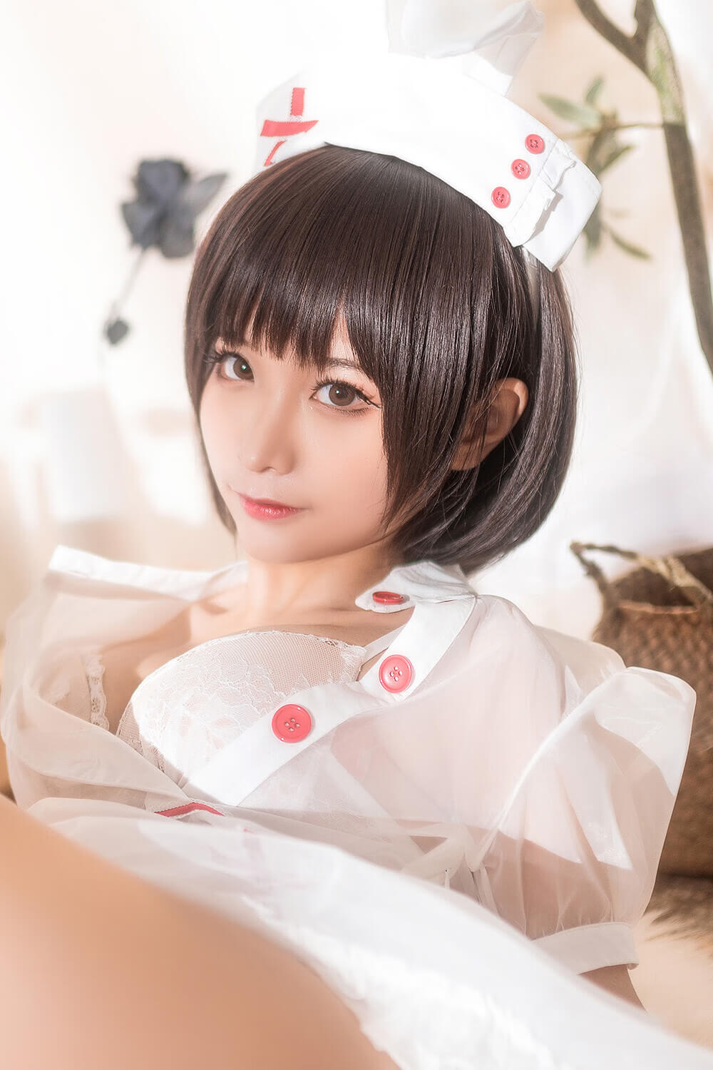 蠢沫沫 NO.071 透明护士-虎绰